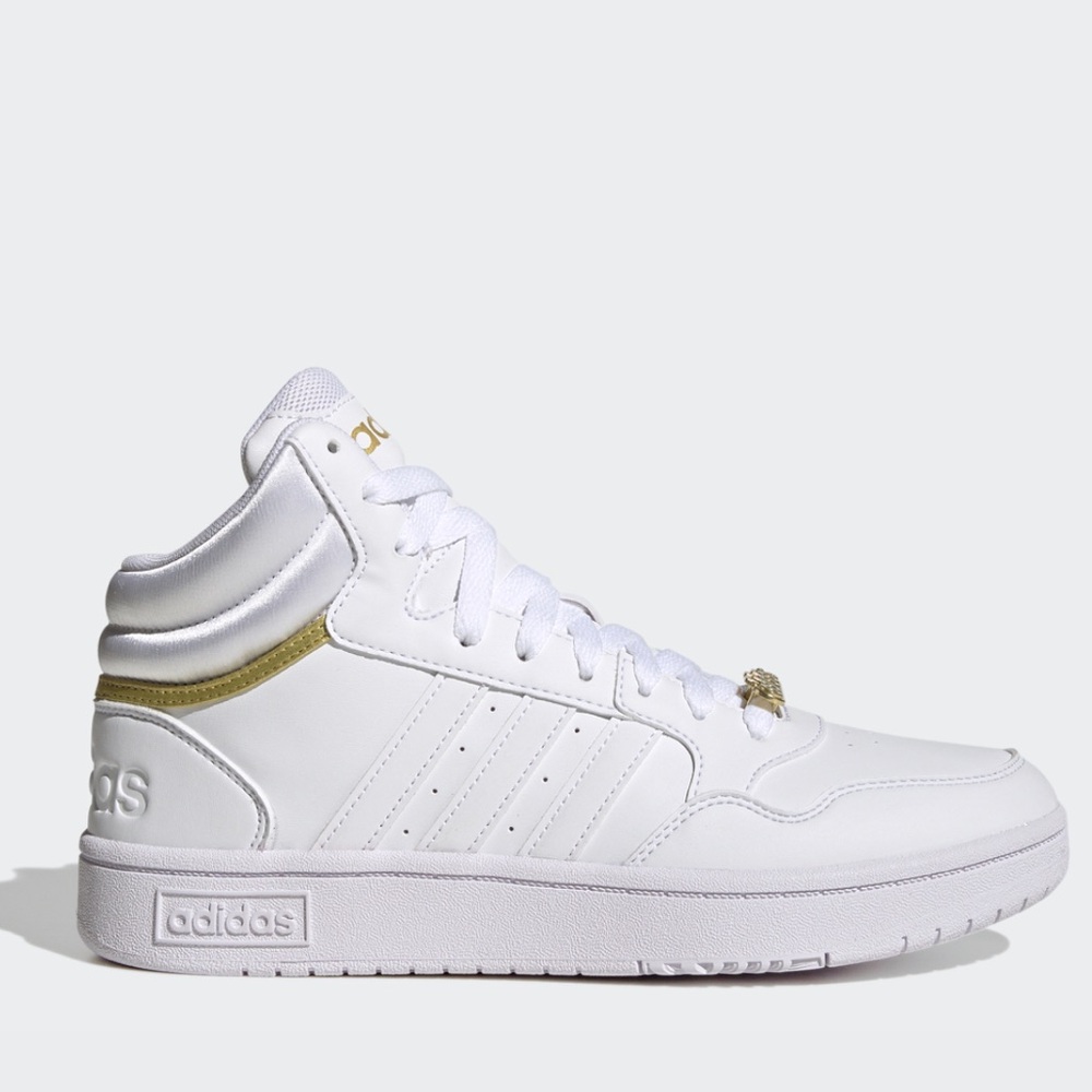 Adidas Hoops 3.0 Mid Classic Gold Metallic Shoes